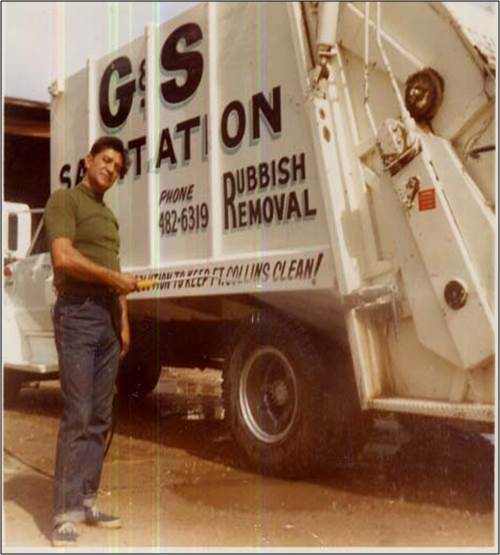 Eddie with Truck 1972