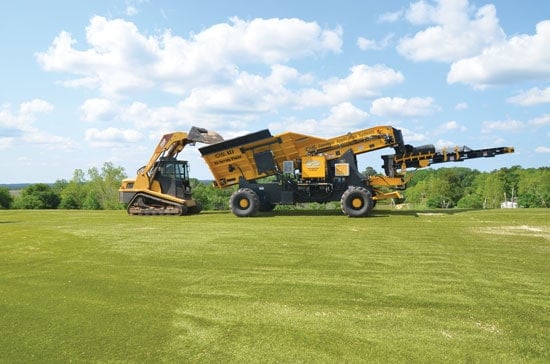 Rubber tired vehicles can be driven on ClosureTurf without the risk of damage.