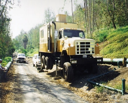 Figure 2: 20-ton cone truck.