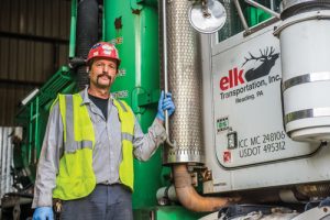 For the past 10 years, Ron Lutz has worked as a driver for Elk Environmental Services, an Empire Group company. Ron drives a vacuum truck, built to transport hazardous and non-hazardous waste. 