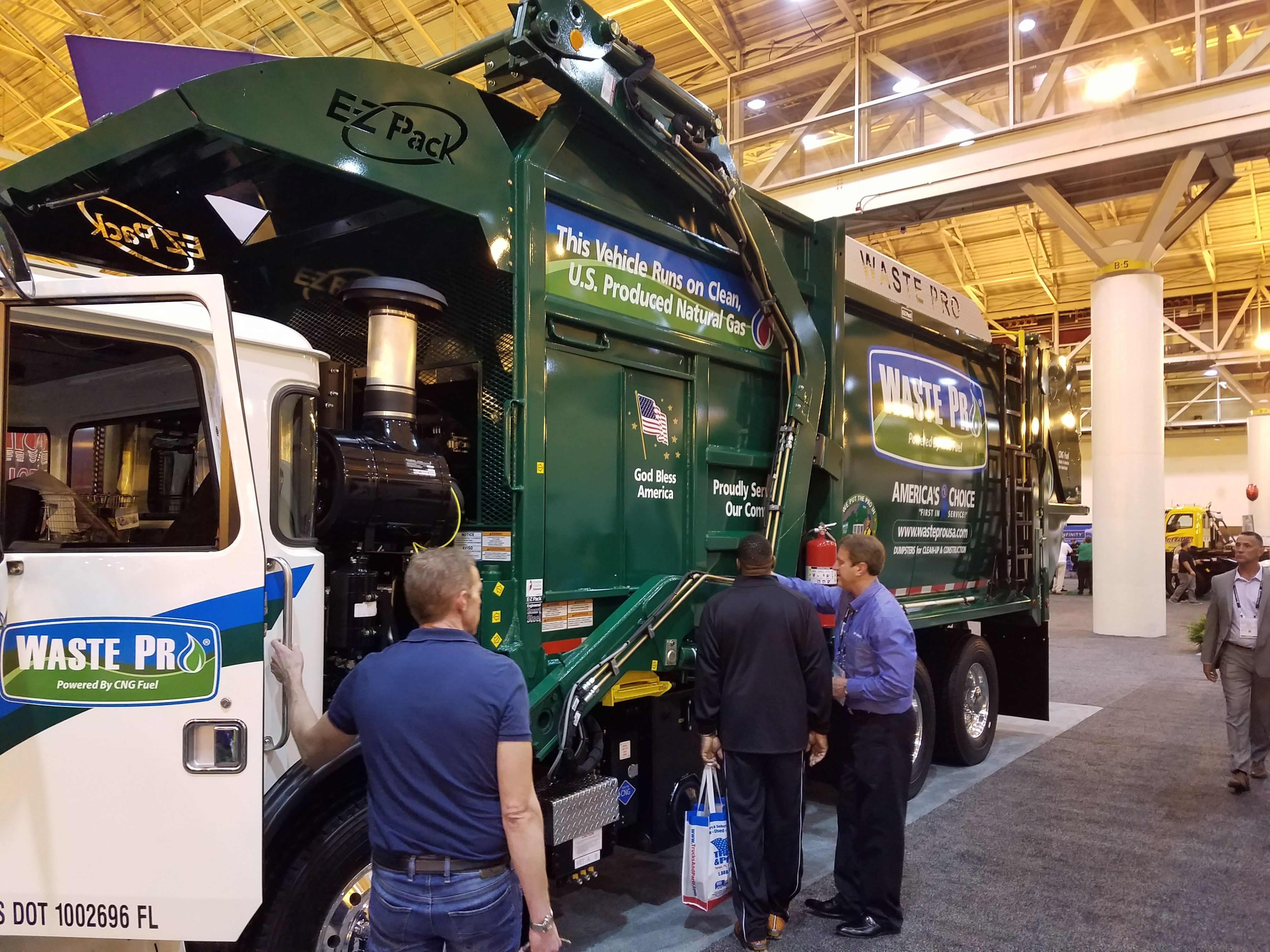 Waste Expo’s First Day of Exhibits Opens to Crowded People Waste