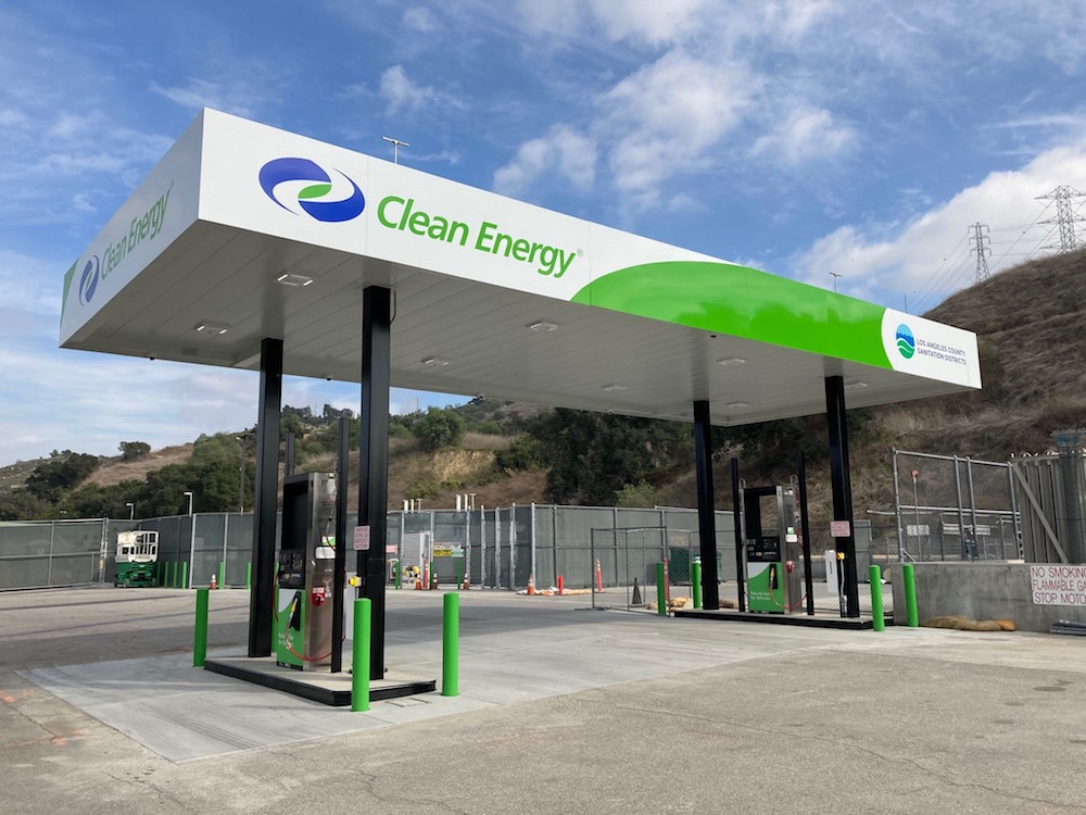 Clean Energy Opens Renewable Natural Gas Fueling Station in Whittier to